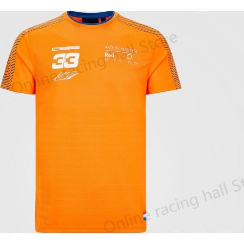 RB16 Sports Crew Neck T-shirt 2020 Summer Motorcycle Motorcycle Racing Short-sleeved F1 Formula One Official Website Racing Suit