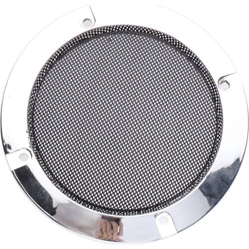 4inch Speaker Decorative Circle SubWoofer Grill Cover Guard Protector Mesh