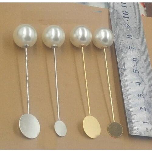 SONGLONG Breastpin Fashion Silver Charm Pearl brooches Pins For Women Piercing Lapel Pin Suit Collar Brooch wholesale