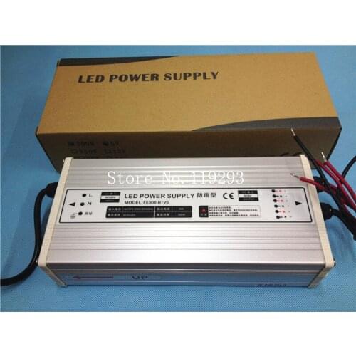 [ZOB]The new power supply aluminum profiles 5V-60A-300W rain LED Switching Power Supply factory direct