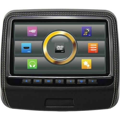 9-Inch HD 1080p Touch Screen Car Plug-in DVD Headrest Display Full Format Decoding