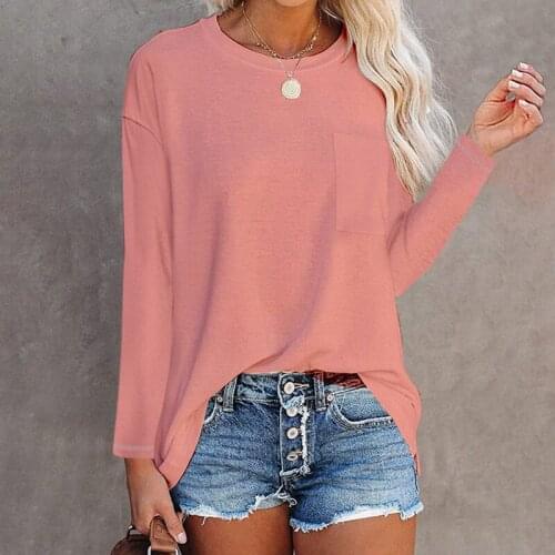 AIKLIAT Women's Basic T-Shirts