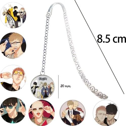 Anime Old Xian 19 Days Metal Bookmark Pendant manga Artwork For Collection Notebook Chinese Comic Book Marque Page Mate Marker