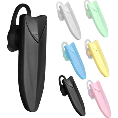 Shield Mini Bluetooth Earphone Stereo Bass Bluetooth Headset Handsfree Earloop Wireless Earpiece With Mic For All Smart Phones