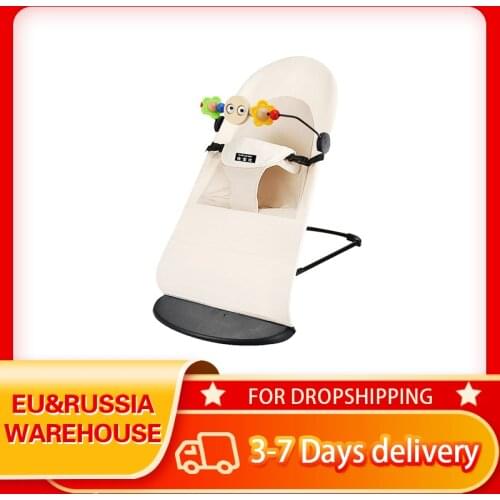 Baby Recliner Baby Rocking Chair Child Cradle Bed Baby Artifact Newborn Comfort Chair Baby Sleep Bed Music Baby Chair Bed Coax