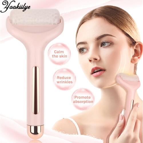 Cool Ice Roller Face Massage Roller Face-lifting Skin Care Tool Anti-wrinkle Roller Pain Relief Massager for Face Back Body