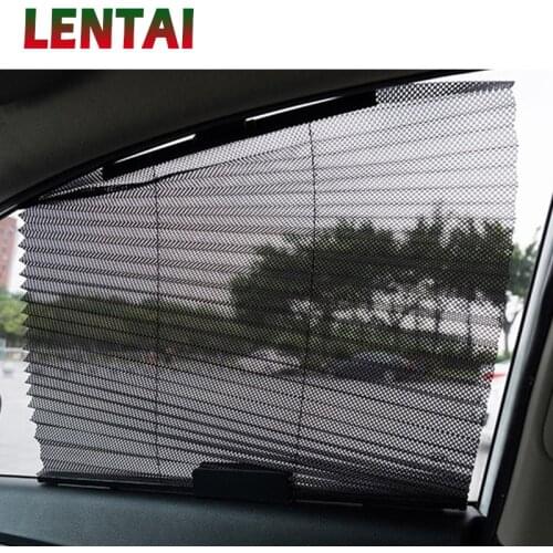 LENTAI 1PC Car pleated curtains Automatic folding sun shade For kia Ceed Cerato Suzuki grand vitara Citroen xsara picasso C3