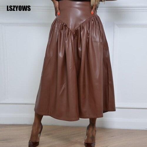 LSZYOWS Women's Pleated Skirts