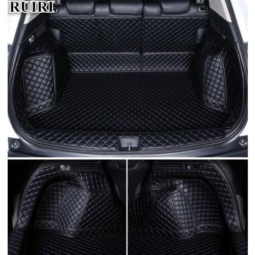Best quality! Full set car trunk mats for Honda HR-V 2021 waterproof cargo liner boot carpets for HRV 2020-2014,Free shipping