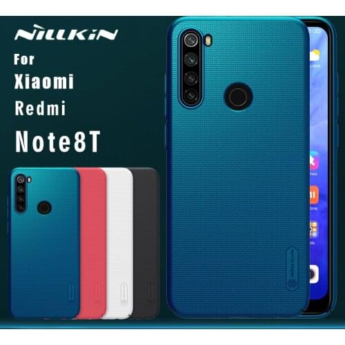 For Xiaomi Redmi Note 8T 8 7 Pro Case Nillkin Frosted Shield PC Back Cover Case