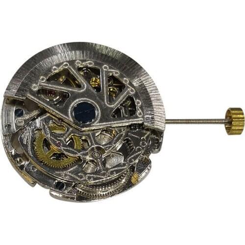 For MIYOTA 8205 Mechanical Automatic Watch Movement Calendar Display White Dial