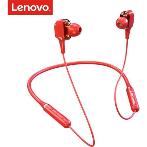 Lenovo XE66 In-Ear BT Earphones Quad Drivers BT 5.0 Wireless Headphones Magnetic Sport Earbuds with Mic Noise Cancellation