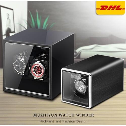 Automatic Watch Winder Box Accessories Display Mechanical Rotating Uhrenbeweger Leather for automatic watches