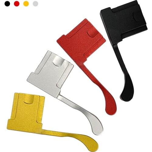 Mini Hot Shoe Cover Portable Camera Mount Thumb Up Hand Grip Aluminum Alloy Camera Accessories for Fuji XA7 X100V X100F XT200