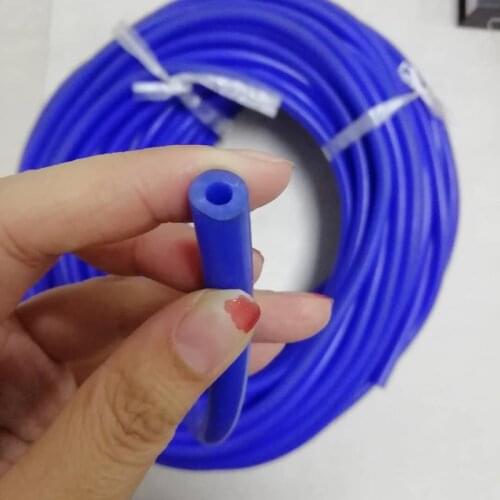 Special price, in stock !BlUE ID:5/32",0.16" (4MM) SILICONE VACUUM HOSE TUBE PIPE RACING TURBO 1 meter