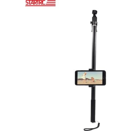 STARTRC DJI Osmo Pocket Expansion Kit 3M Selfie stick With Metal Phone Clip Gimbal Mount Holder For osmo Pocket Accessories kit