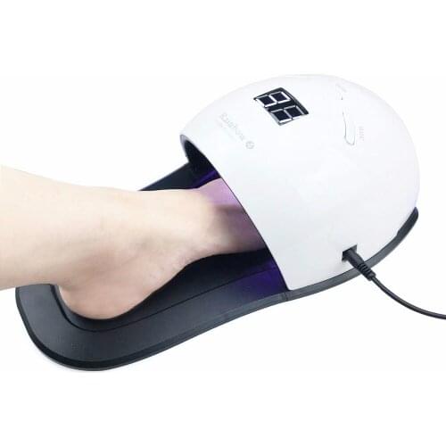 48W UV Nail Dryer Fingernail Toenail LED Nail Lamp Machine Hand Foot Universal Detachable Slippers Type Nail Beauty Instrument