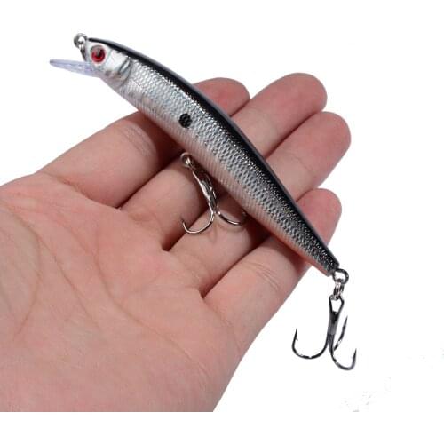 1Pcs Japanese Laser Fishing Lures Minnow Bait 95mm 8g Artificial Bait Pesca Hard Bait Wobbler Pesca Crankbait Fishing Tackle