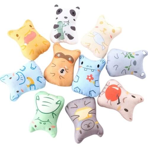 5pcs Cat Toys Pet Catnip Cat Toy Stuffed Plush Self Entertaining Kitten Bite Toy Pet Chew Toys for Cats Pet Product