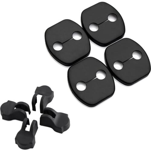 8Pcs Car Door Lock Decoration Cover Car Covers Door Stopper Protection Cover For Nissan X-trail SUNNY TIIDA LIVINA TEANA Murano