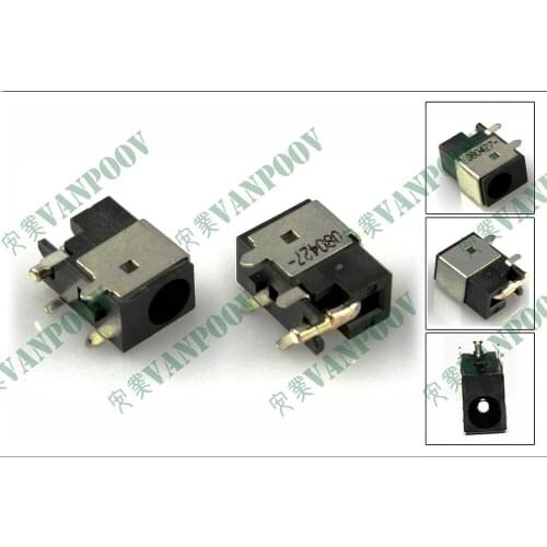 10 x Laptop DC power jack (without cable) for Fujitsu L6825, D1840, D1845, D7830 Unwil Advent - PJ007
