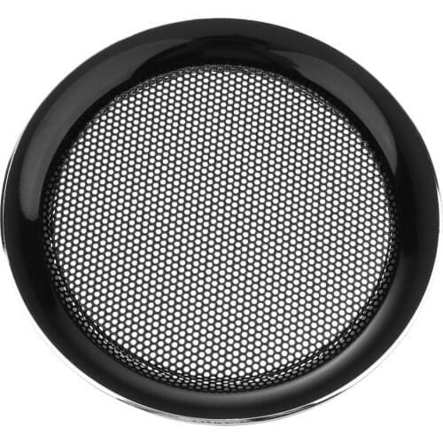 4 Inch Speaker Grills Cover Case for Speaker Mounting Home Audio DIY - 120mm Outer Diameter Black