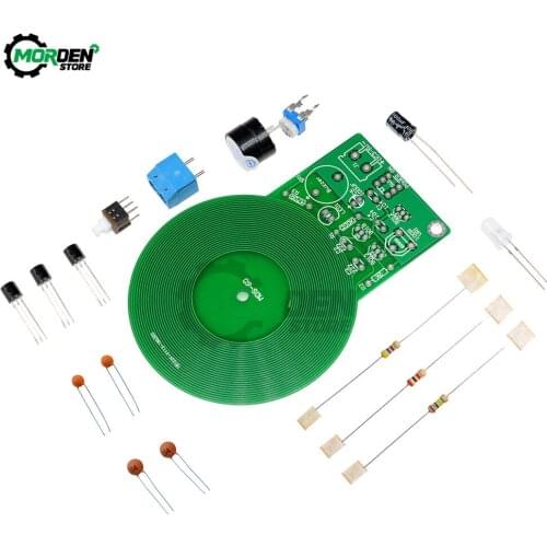 DC 3V-5V Metal Detector Kit Electronic Kit 60mm Non-contact Sensor Board Module DIY Electronic Part Metal Detector DIY Kit