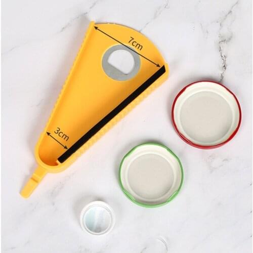 Home Tools V Shape Bottle & Can Opener Resin Non-slip Effortless Manual Multifunctional Lid Remover For Variety Of Bottle Caps
