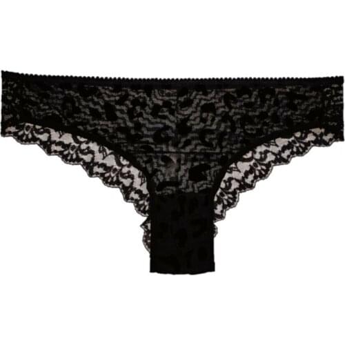 LOOK FOR YOUR WONDERFUL NIGHTS WITH ITS STUNNING COLORELEGANT lingerie Tulle Lace Detail Ladies Hipster FREE SHIPPING