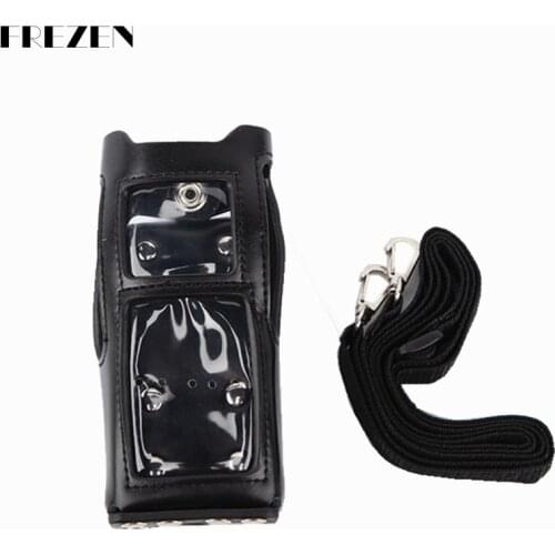 Holster Anti-fall Durable Protective Cover Leather Pouch For Motorola MTP3100 MTP3150 MTP3250 walkie talkie