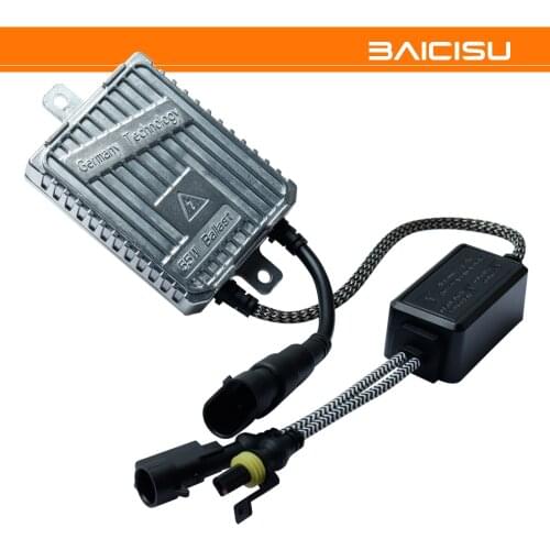 BAICISU 1pc 12v55w Ac 100% Slim Xenon Ballast Fast Start 55w Quick Bright For Light Ballasts transformer