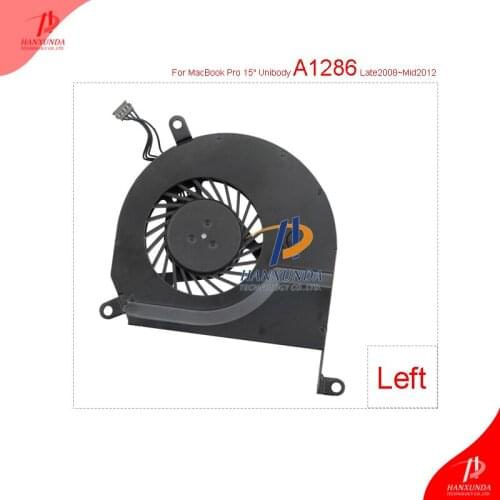 Hanxunda air-cooled Laptop Cooler Cooling Fan left or right or pair For Macbook pro 15" A1286 661-4952 922-8703