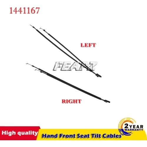 Left/Right Hand Front Seat Tilt Cables for Ford Fiesta MK6 2001-2008 RH 1441167/1441166