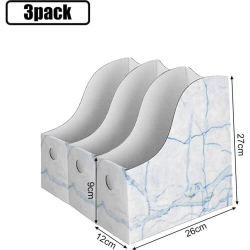 Desktop Storage File Box Magazine Storage File Holder Organizer Waterproof Desk Folder Organizing Book Shelf Book Stand Box