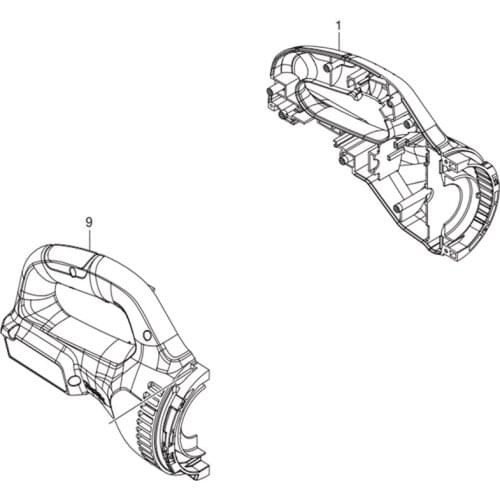 Shell for Makita CL183DZX 183A62-0