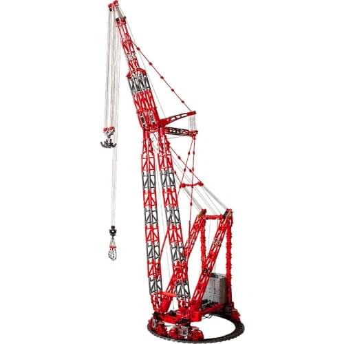 Shipped in 7-10 days)4933Pcs Mammoet PTC-200-DS Ring Crane MOC-77733 RC Fixed Ring Crane with 8 Motors(Designed by OleJka)