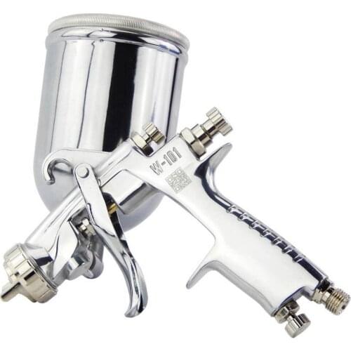 Air Spray Gun Paint W-101 Hand Manual HVLP Spray Guns for Painting Cars 400cc Stainless Steel Cup 1.0/1.3/1.5/1.8mm Nozzle