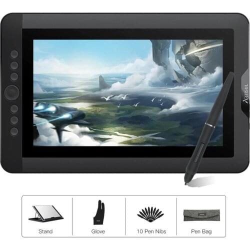 Artisul D13S 13.3 inch Digital Graphic Tablet Drawing Battery-free Drawing Tablet Monitor 8192 Levels with Keys