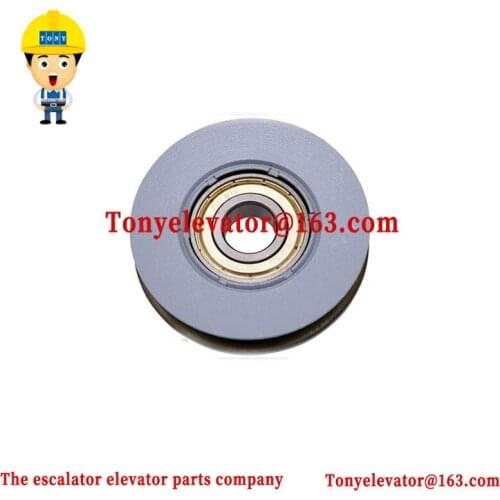 68*14*6202 Elevator Door Hanger Roller OD68mm W14mm Bearing 6202 without axle 68x14x6202