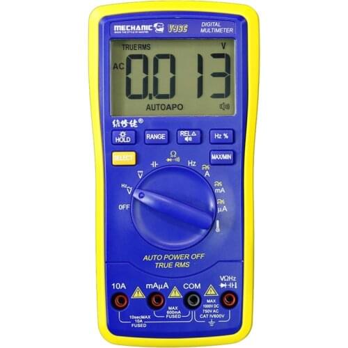 MECHANIC V96C Fully Automatic Digital Display High Precision Universal Meter Intelligent Speech Broadcast Measuring Instrument