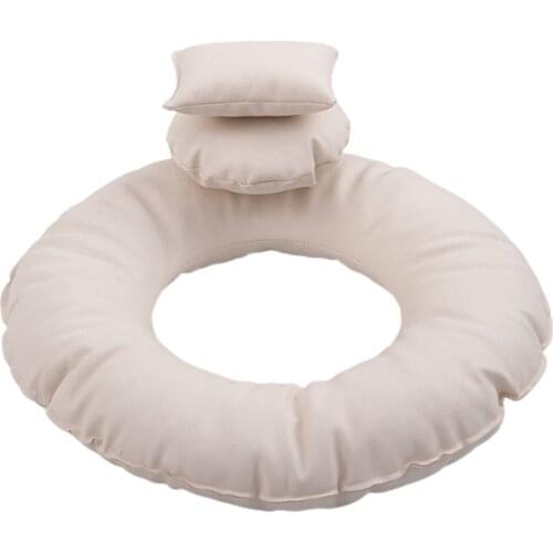 Photography Prop Posing Pillow Photo Prop Basket Cushion Pad Studio Shoot