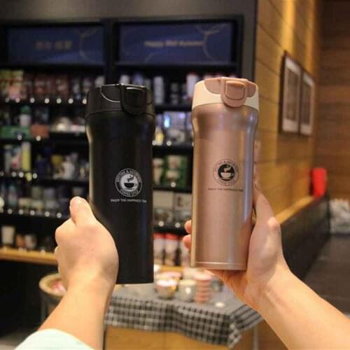 Hot Quality Double Wall Stainless Steel Vacuum Flasks 350ml 500ml Car Thermo Cup Coffee Tea Travel Mug Thermol Bottle Thermocup