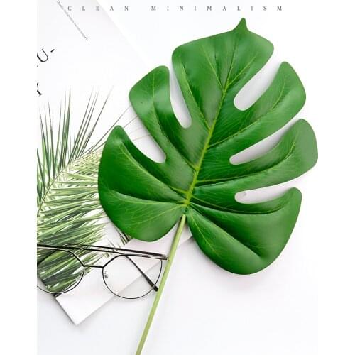 High-grade Simulated Leaves Green Plant Leaf Decor INS Photography Background Adornment Studio Shooting Photo Props Accessories