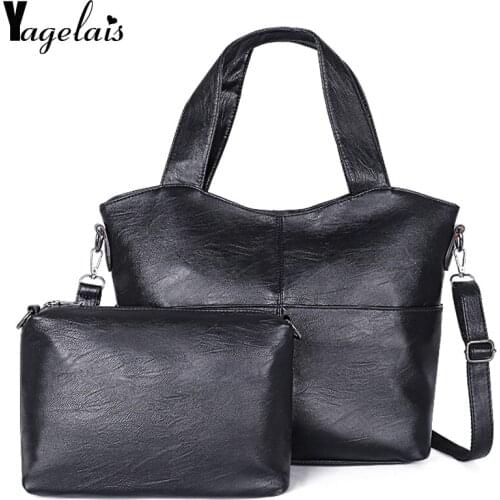 Women Bag With Small Crossbody Bag Big Capacity Female Hobos Handbag Fashion Shoulder Bag Purse Ladies PU Leather Crossbody Bag