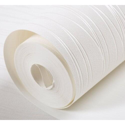 1Roll Home Stripe Wallpaper Modern Bedroom Wallcovering Wall Paper For Living Room Decoration Roll Home Sticker