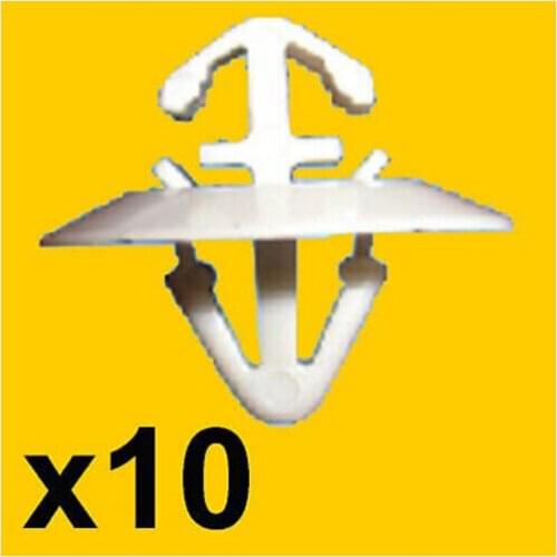 10 Door Trim Clips- For Renault Master Kangoo, Iveco Daily