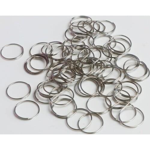 11mm Silvery/Gold/Bronze Metal Rings Octagon Beads Lamp Connectors Components