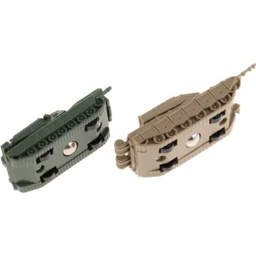 16PCS Tank Model 1/144 4D Heavy Tank Collectibles Model Hobby