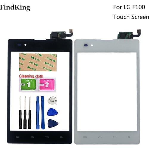 5.0'' For LG Optimus Vu F100 F100S P895 VS950 Touch Screen Digitizer Sensor Touch Glass Lens Panel Replacement Tools