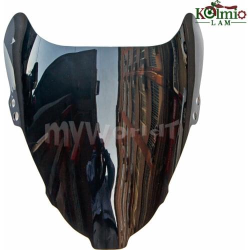 Black ABS Front Glass Deflector Motorcycle Windshield Windscreen Fit For Suzuki RF400RV GK78A 1993-1997 94 95 96 New